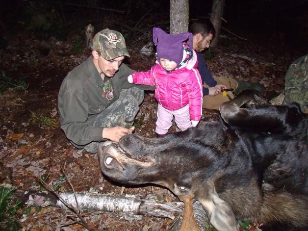 Team work moose hunt 2014